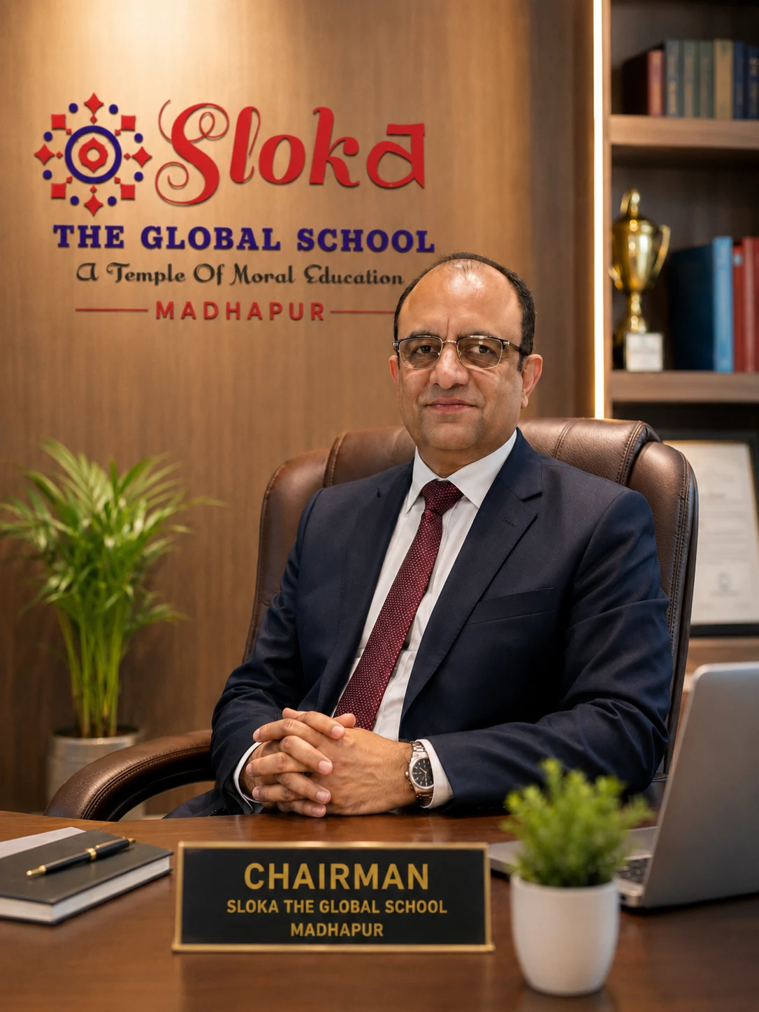Sanjay Kumar Surya, Chairman of Sloka The Global School